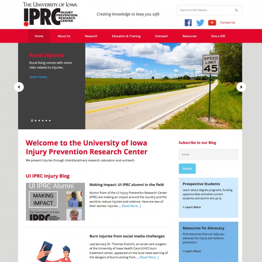 University of Iowa - IPRC