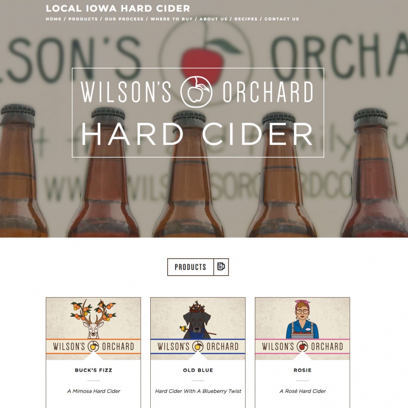 Wilson's Orchard Hard Cider